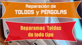 Reparacion de toldos en Segovia.